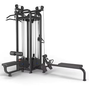 MJ4 Commercial fitness machine with lat pull down, seated row, triceps pull down