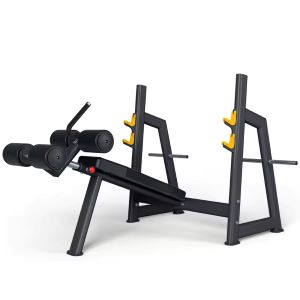 Commercial decline bench press black