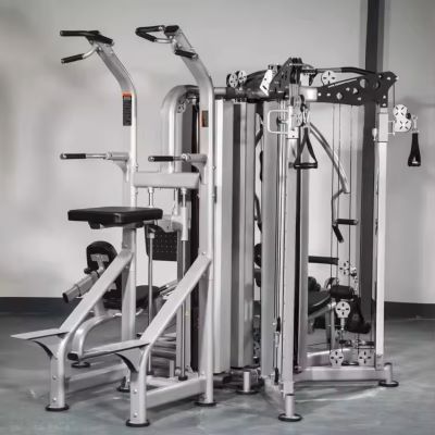 Multifunctional Gym Equipment - Cable Crossover Jungle Machine with Customized Stations