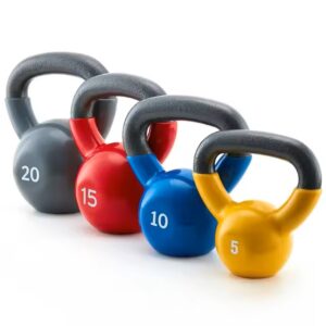 Mixed color kettle bells