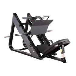 Commercial leg press plate loaded machine