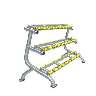 Dumbbell rack commercial 3 tier