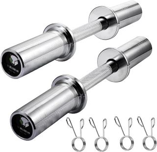 Olympic dumbbell rod handles