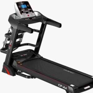 Home treadmill for cardio exercise