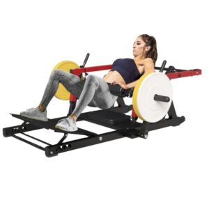 Hip thrust glute machine