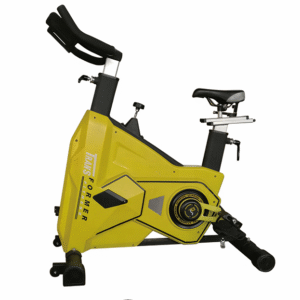 Commercial spin bike yellow Transformer